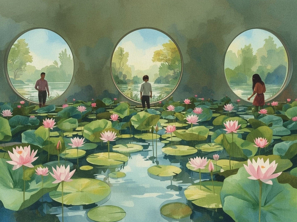 La passeggiata portafortuna a forma di infinito