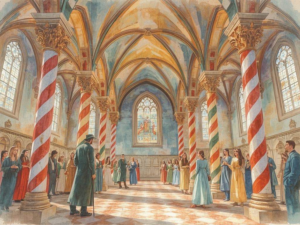 The Candy-Striped Columns Secret