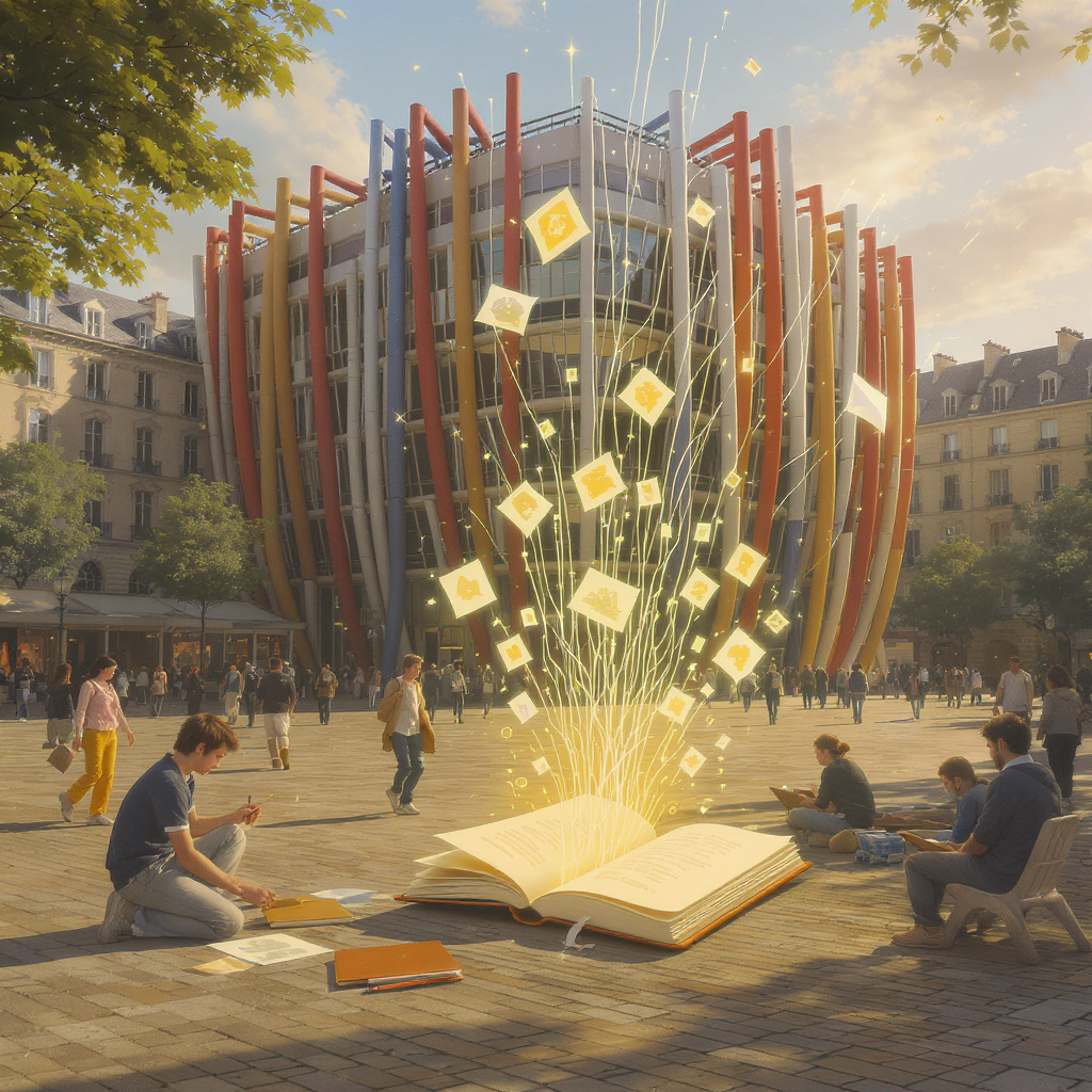 “The plaza is a ‘magnet for creativity’ - drop a sketchbook there and it fills itself.”