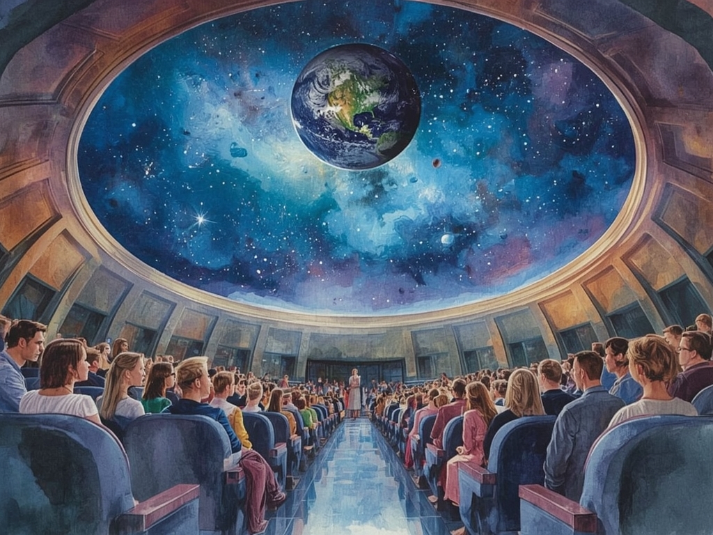 La « minute voyage dans le temps » du planétarium