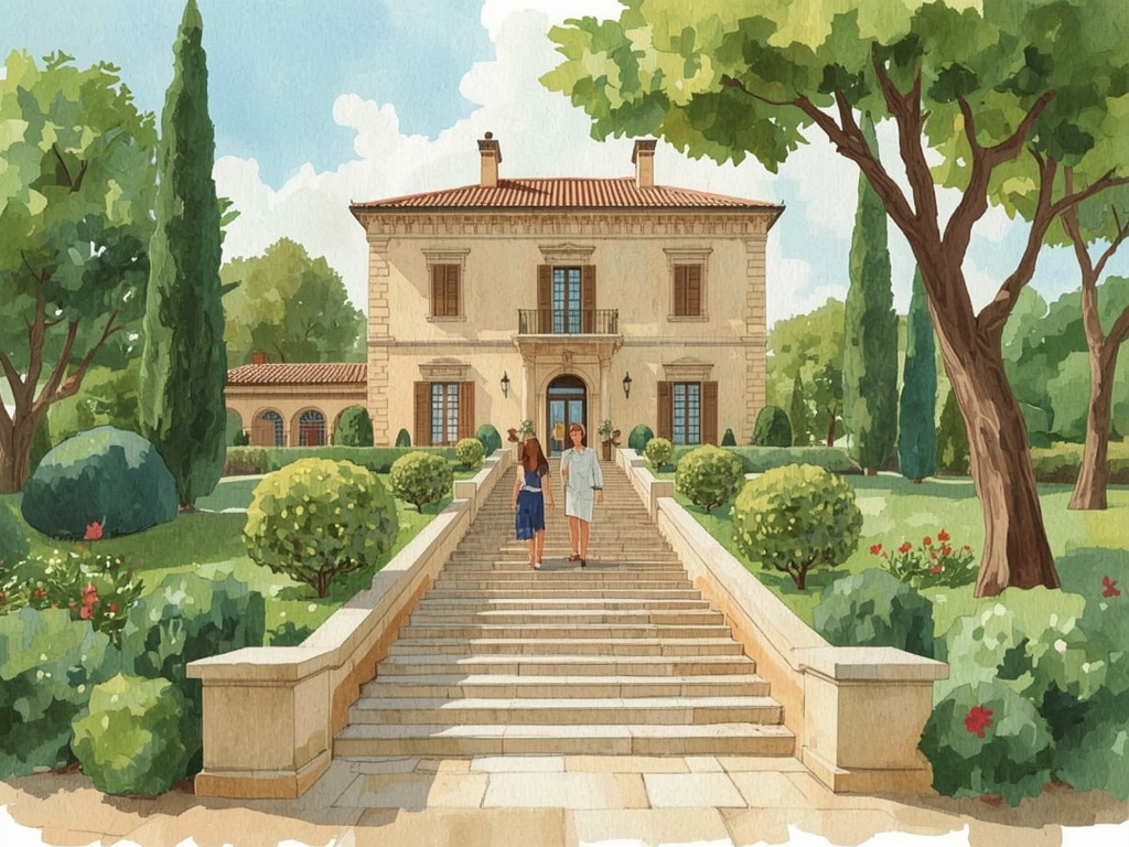 La rampa che “ti insegna” come visitare la casa