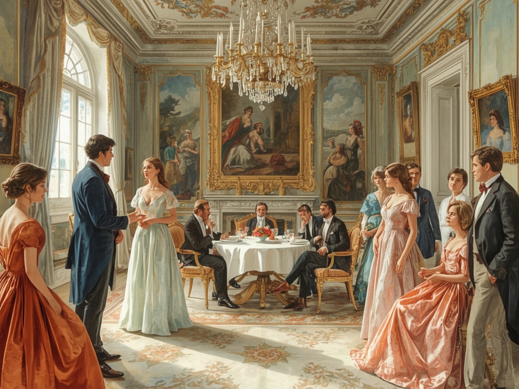 Les « salons chuchoteurs » des conversations de cour